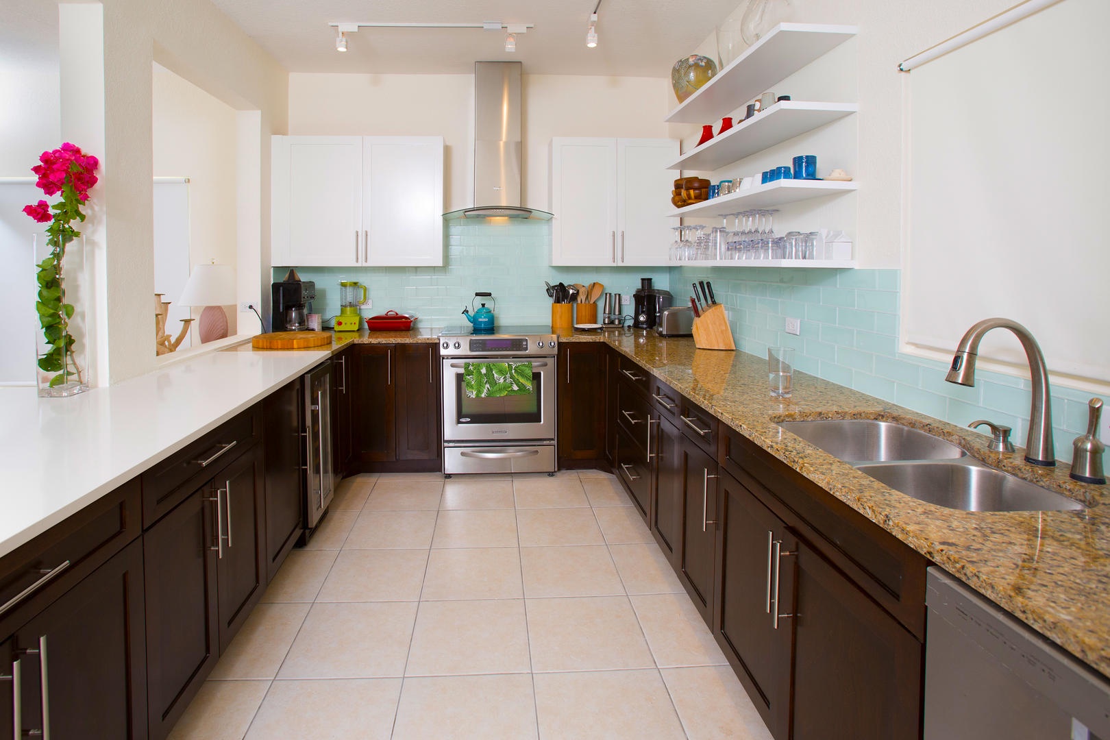 Stunning modern kitchen with updated appliances.