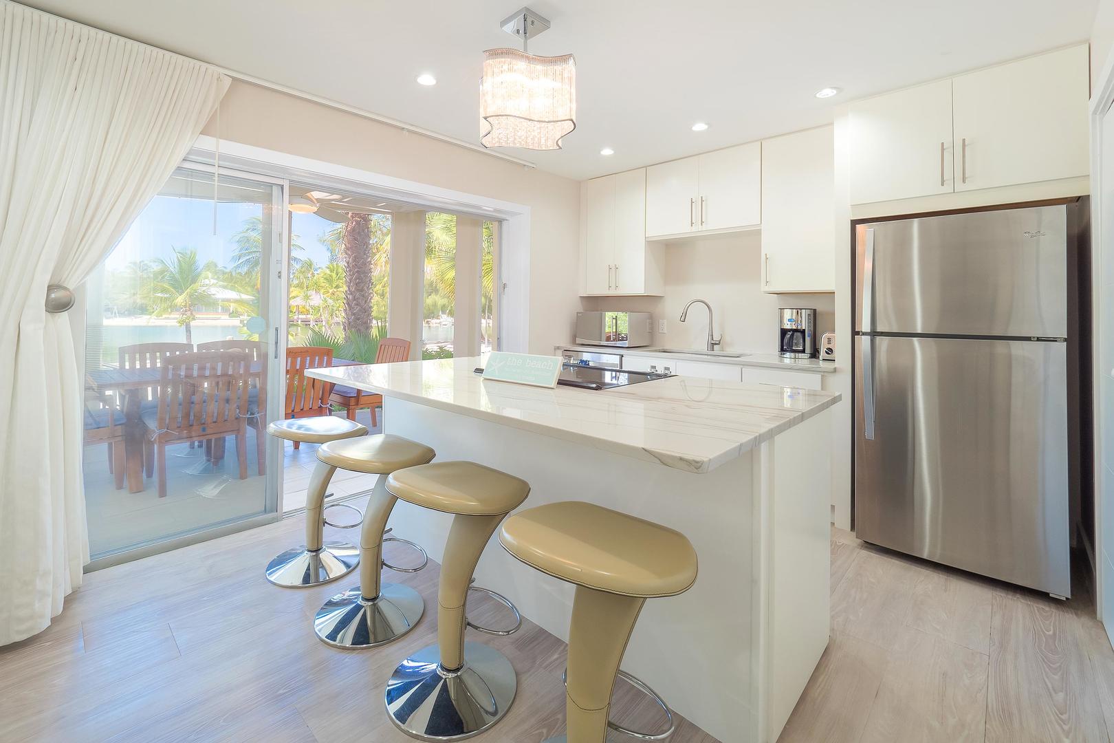 Cooking is a breeze in this kitchen!