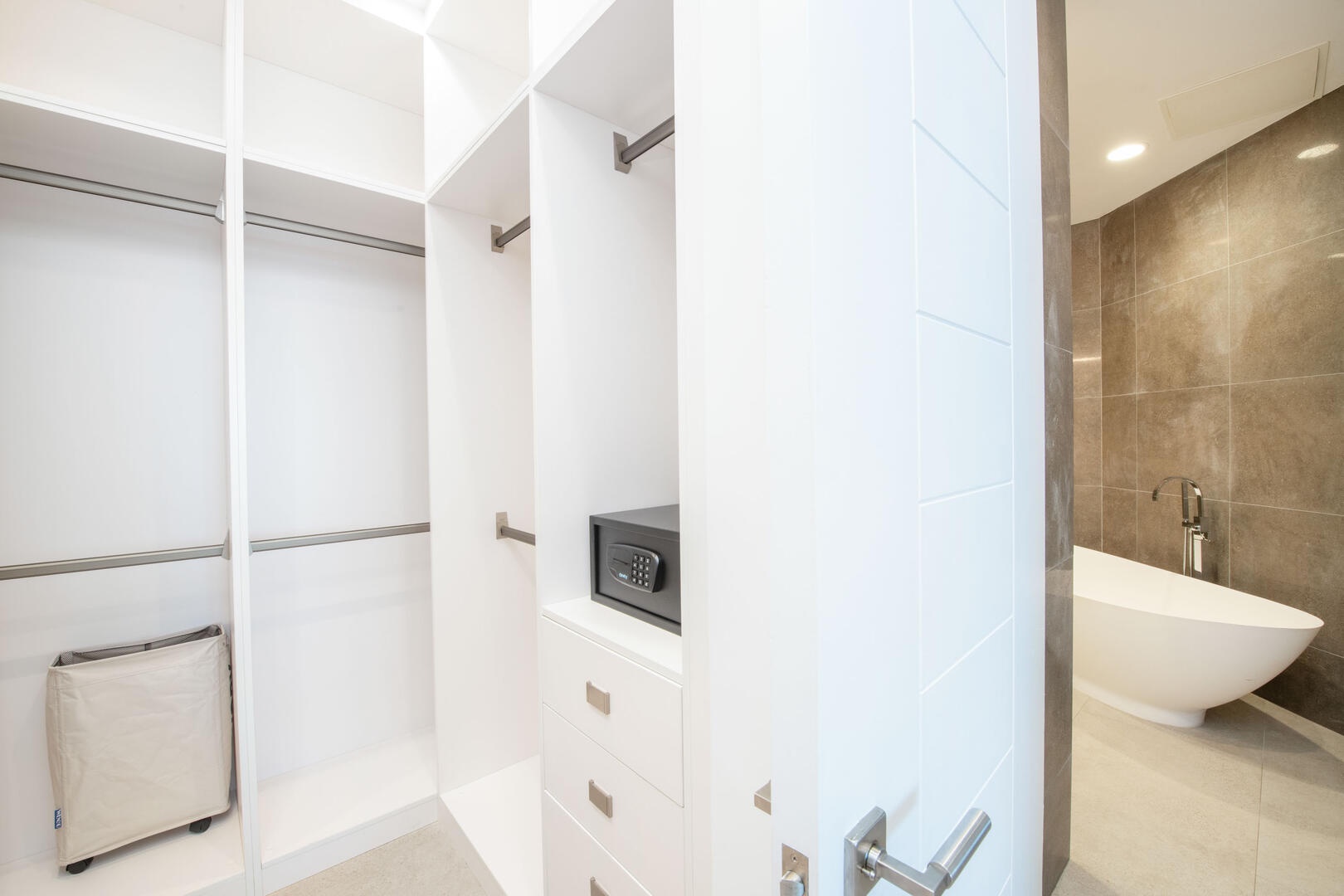 A walk-thru closet leads to the primary ensuite.