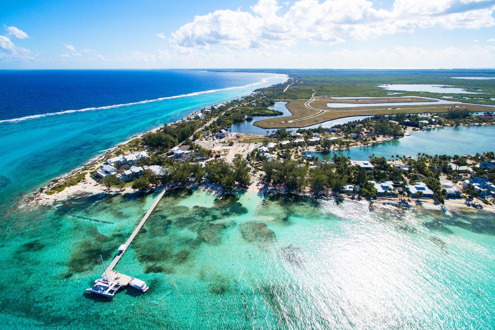 Aerial view of the location of Seaside Dreams.