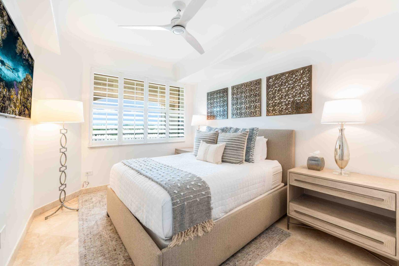 Bedroom 2 with king bed