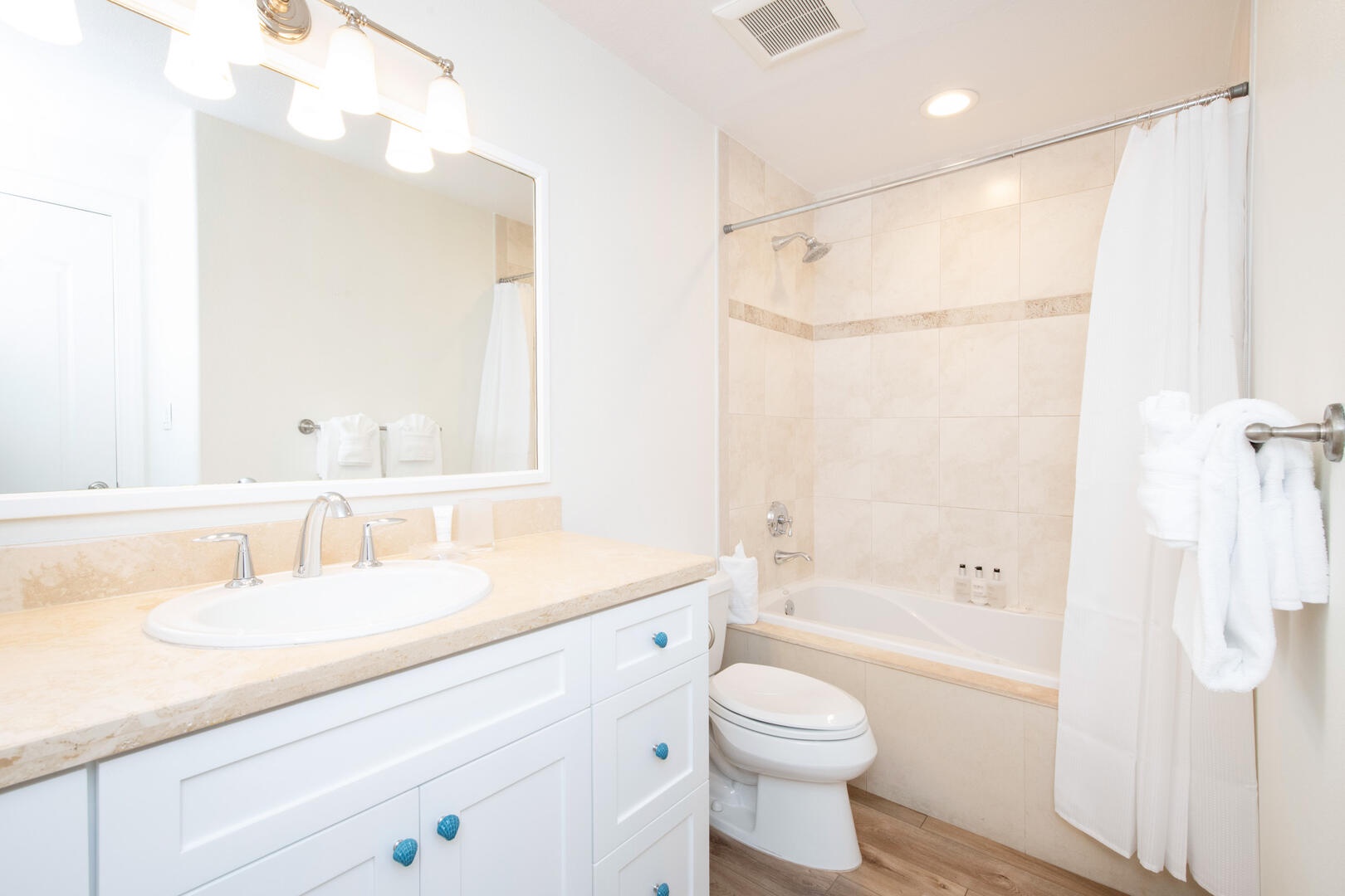 Guest Ensuite #2 with shower bath.