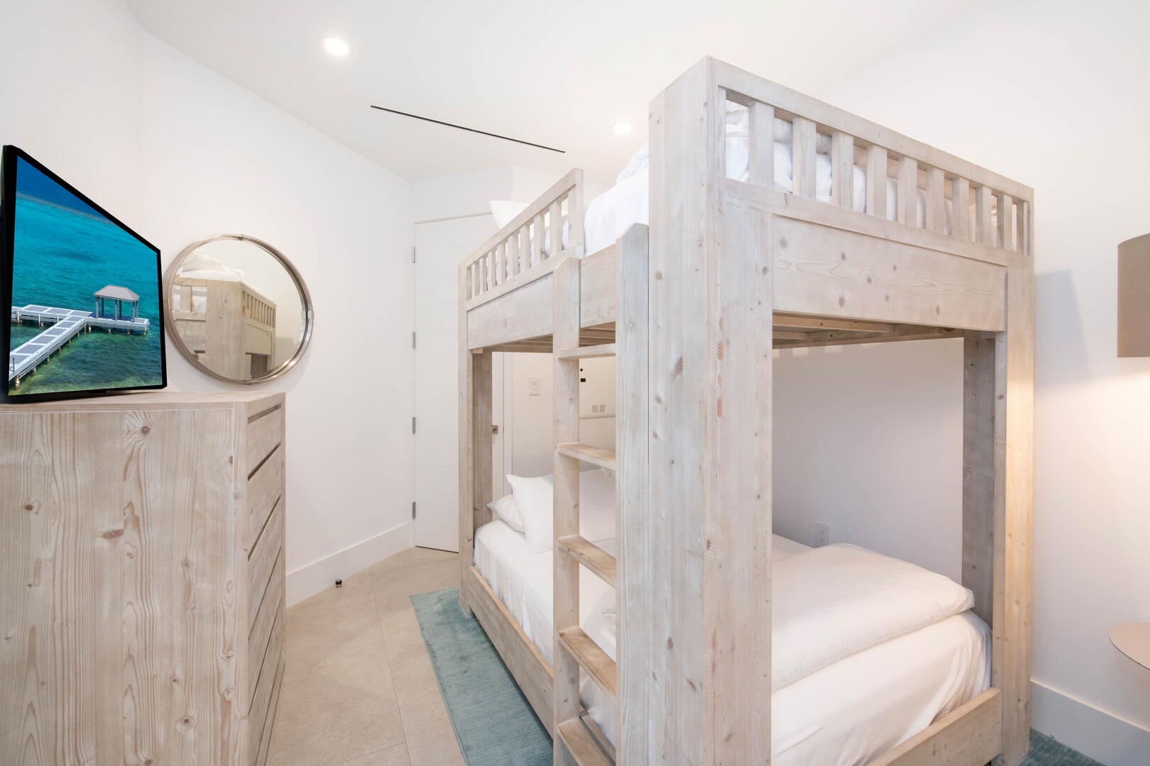 Bunk Den with SmartTV.