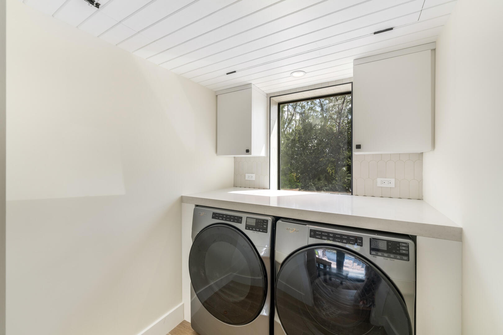 Laundry room.