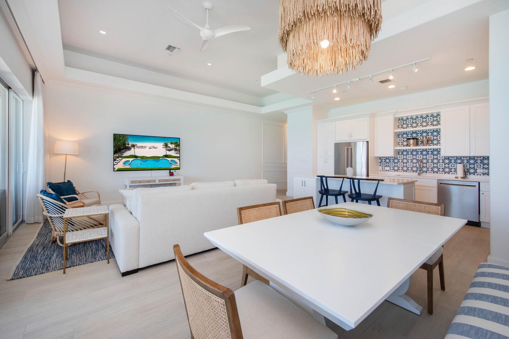 Complimentary housekeeping is provided on Mondays, Wednesdays, and Fridays.