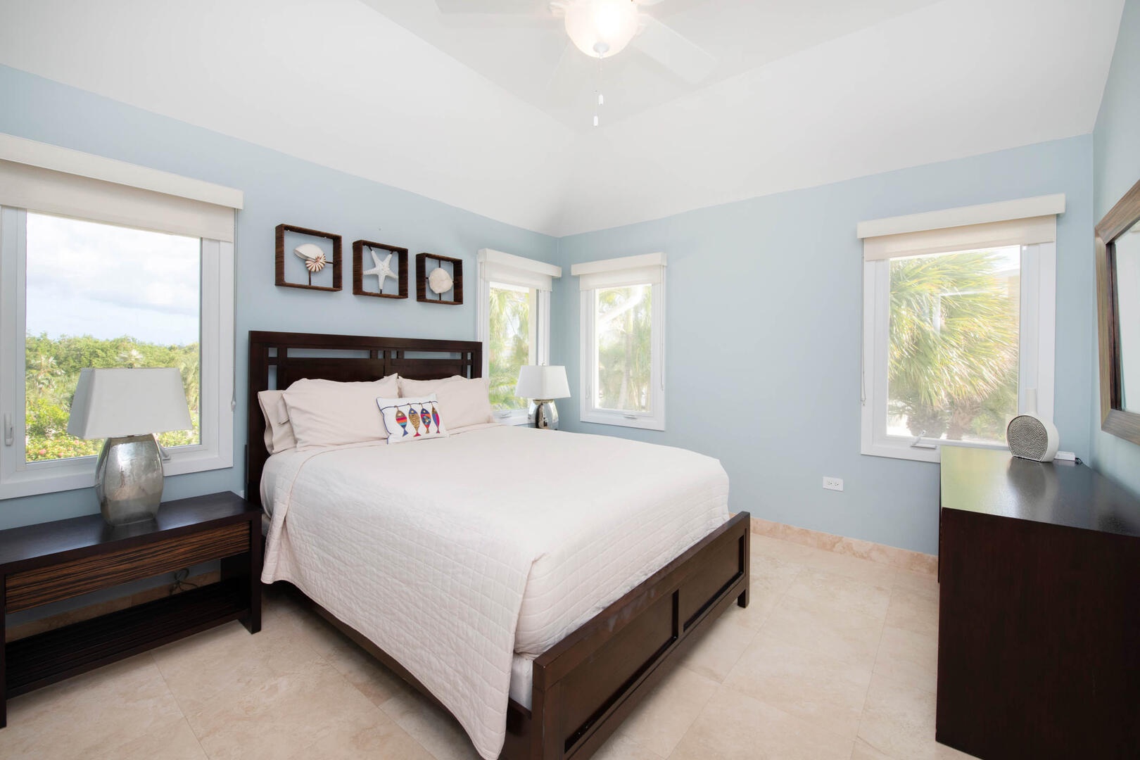 Guest Bedroom #2 with queen bed.