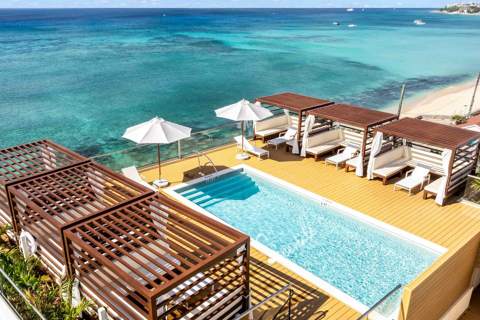 Each condo includes a complimentary pool cabana for use during your stay.