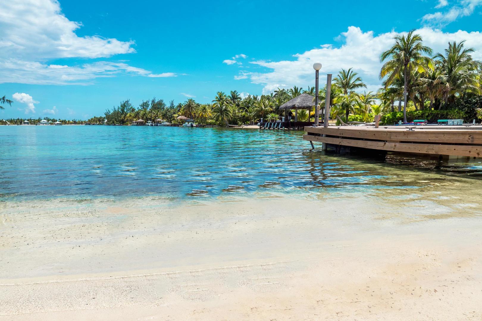 You have the ocean blues just steps away.