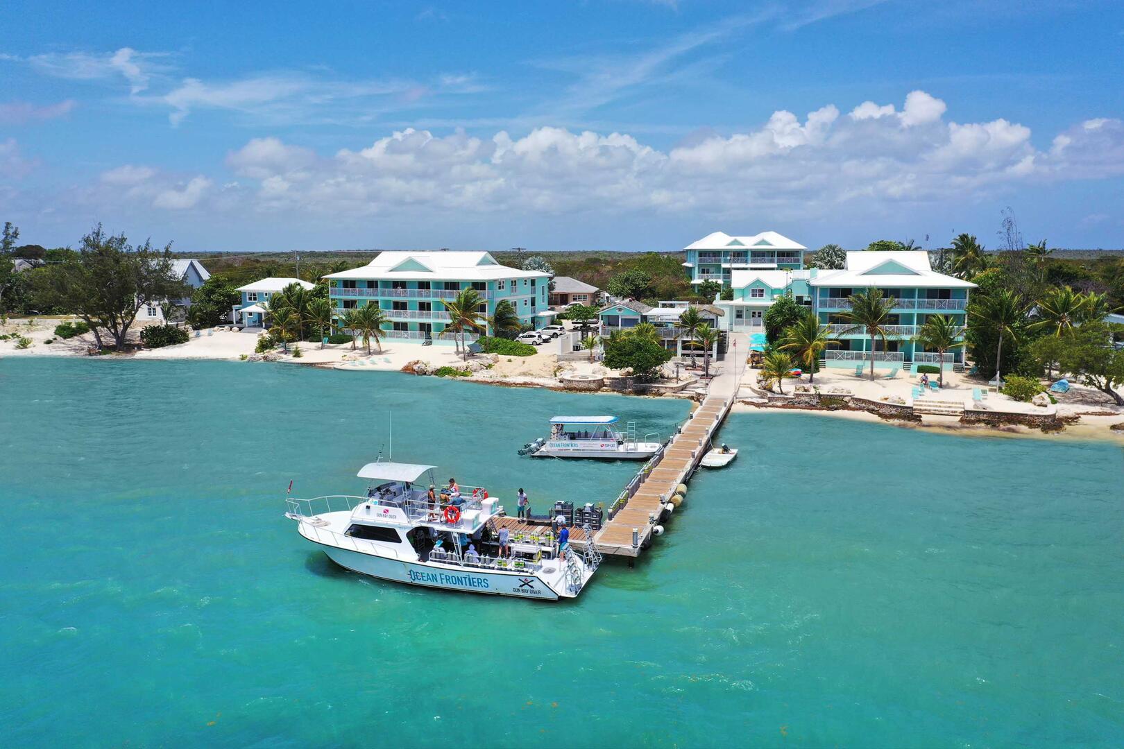 Located next to Ocean Frontiers.