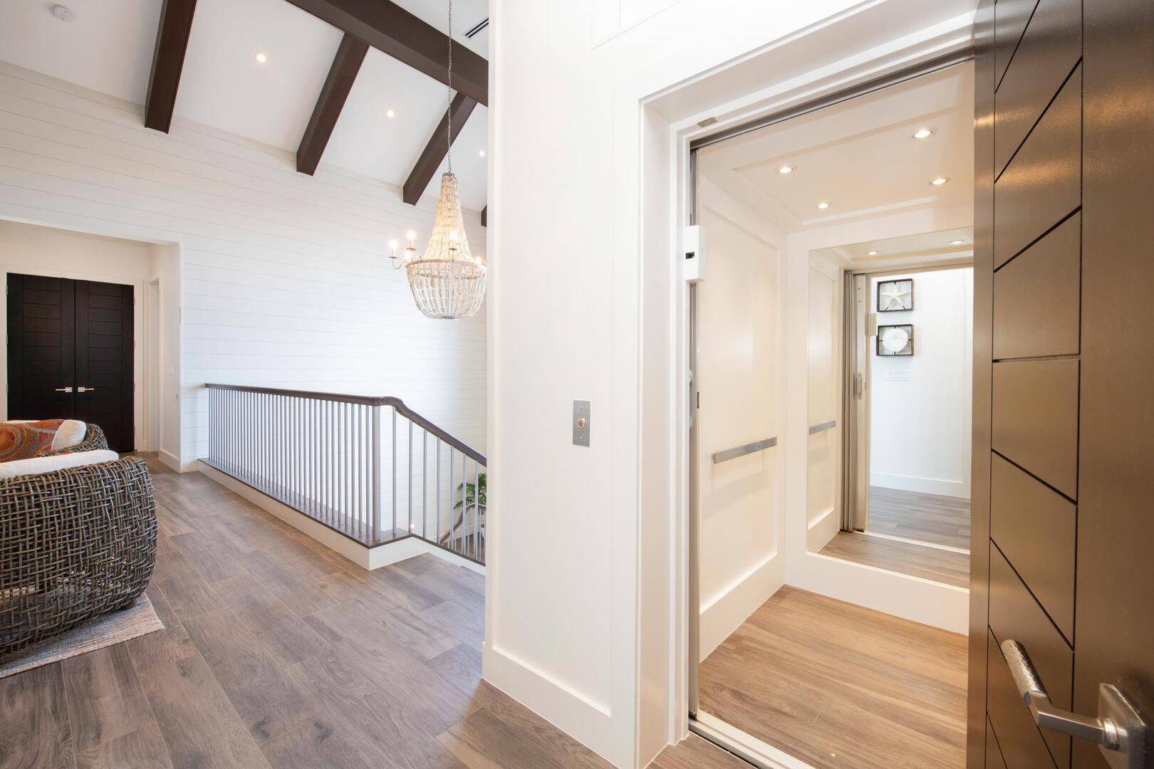 Elevator in Great House.