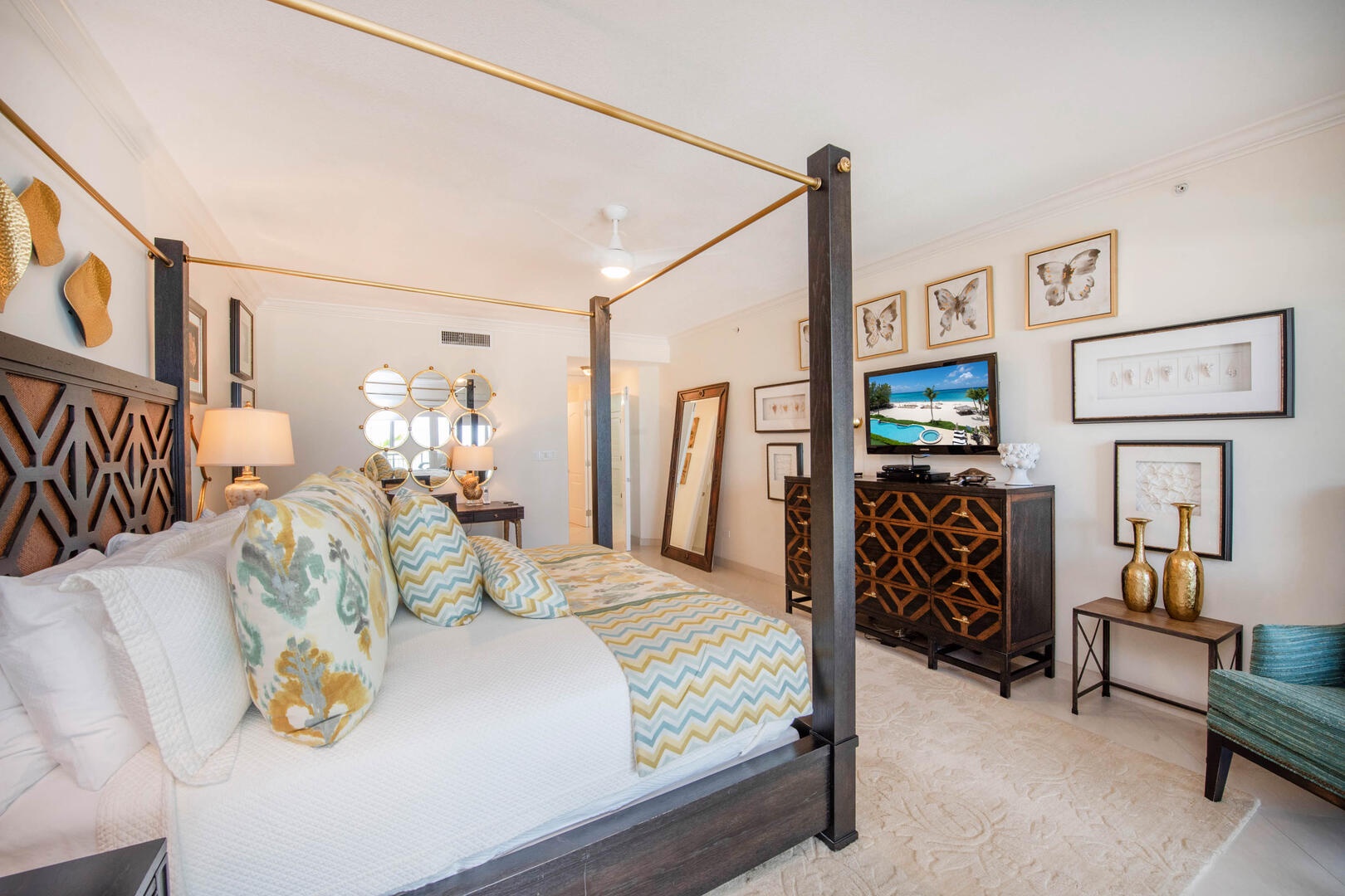 Primary suite interiors.