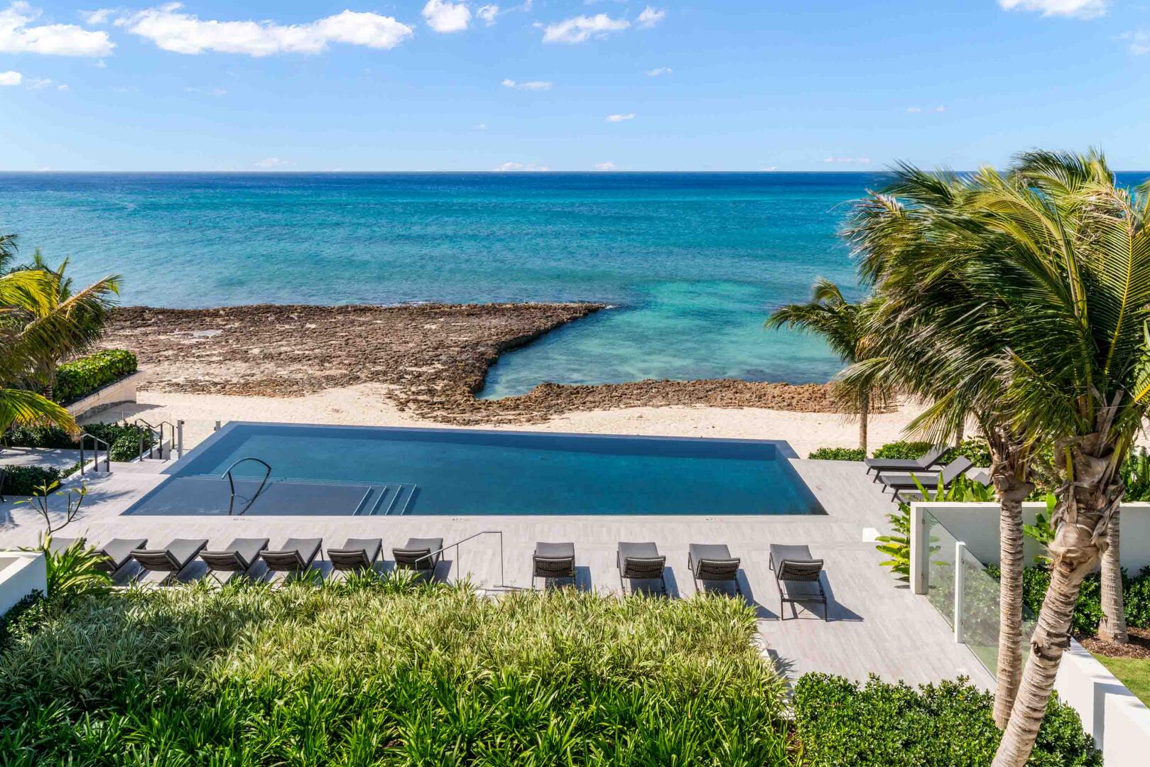 Aqua's communal pool is reserved for owners and guests only.