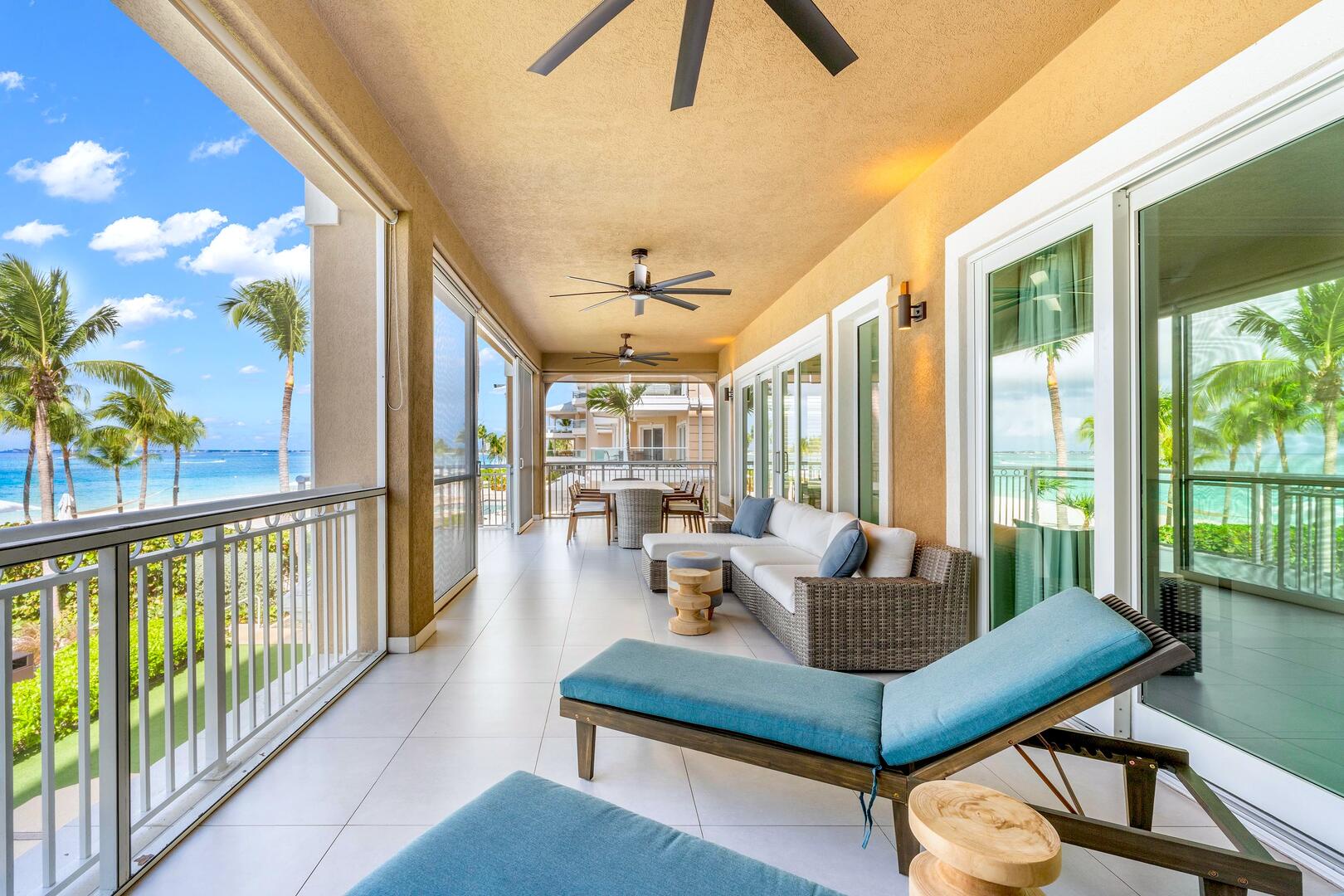 Walkout from the primary suite and start your day with stellar ocean views.