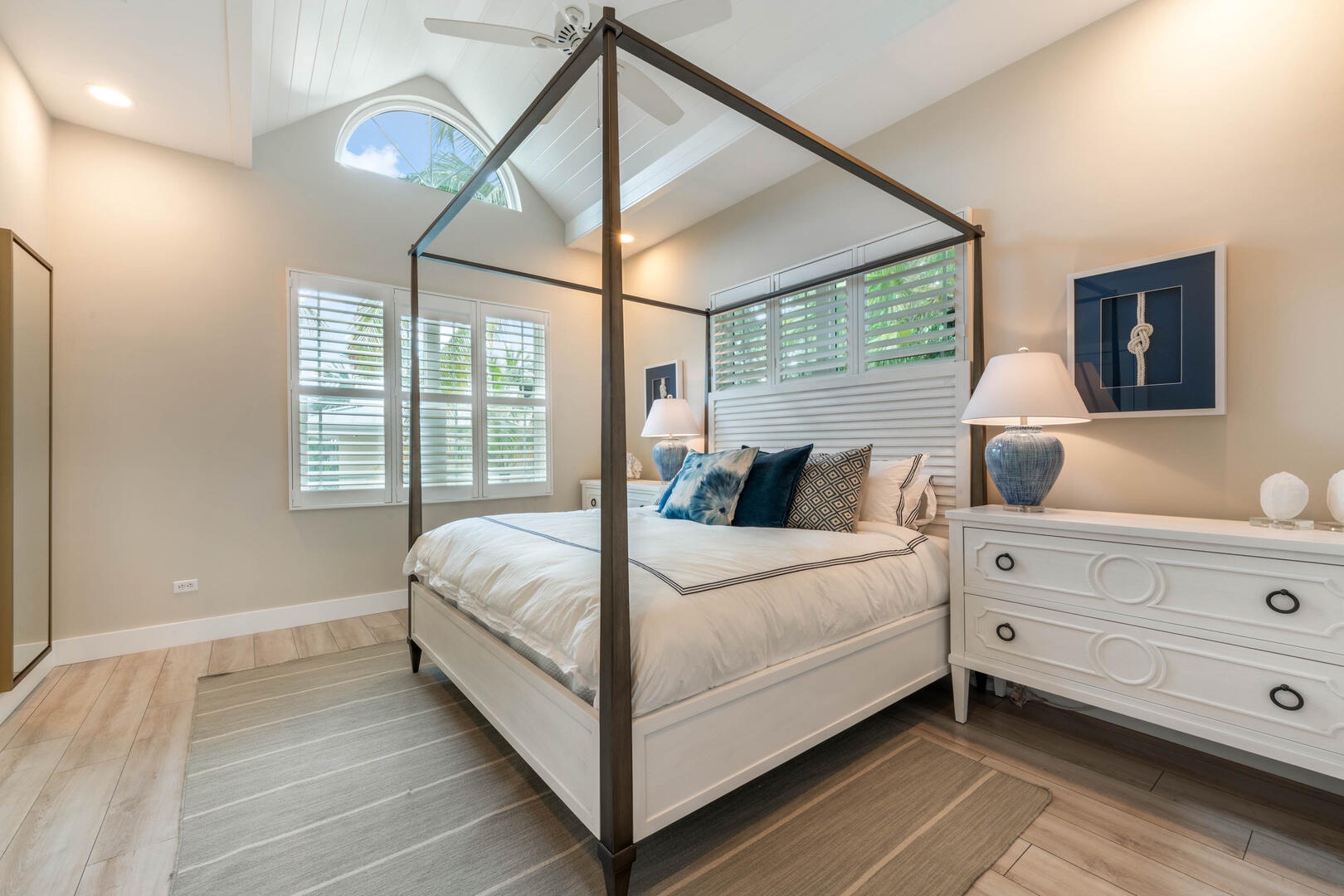 Bedroom #2 with king bed.