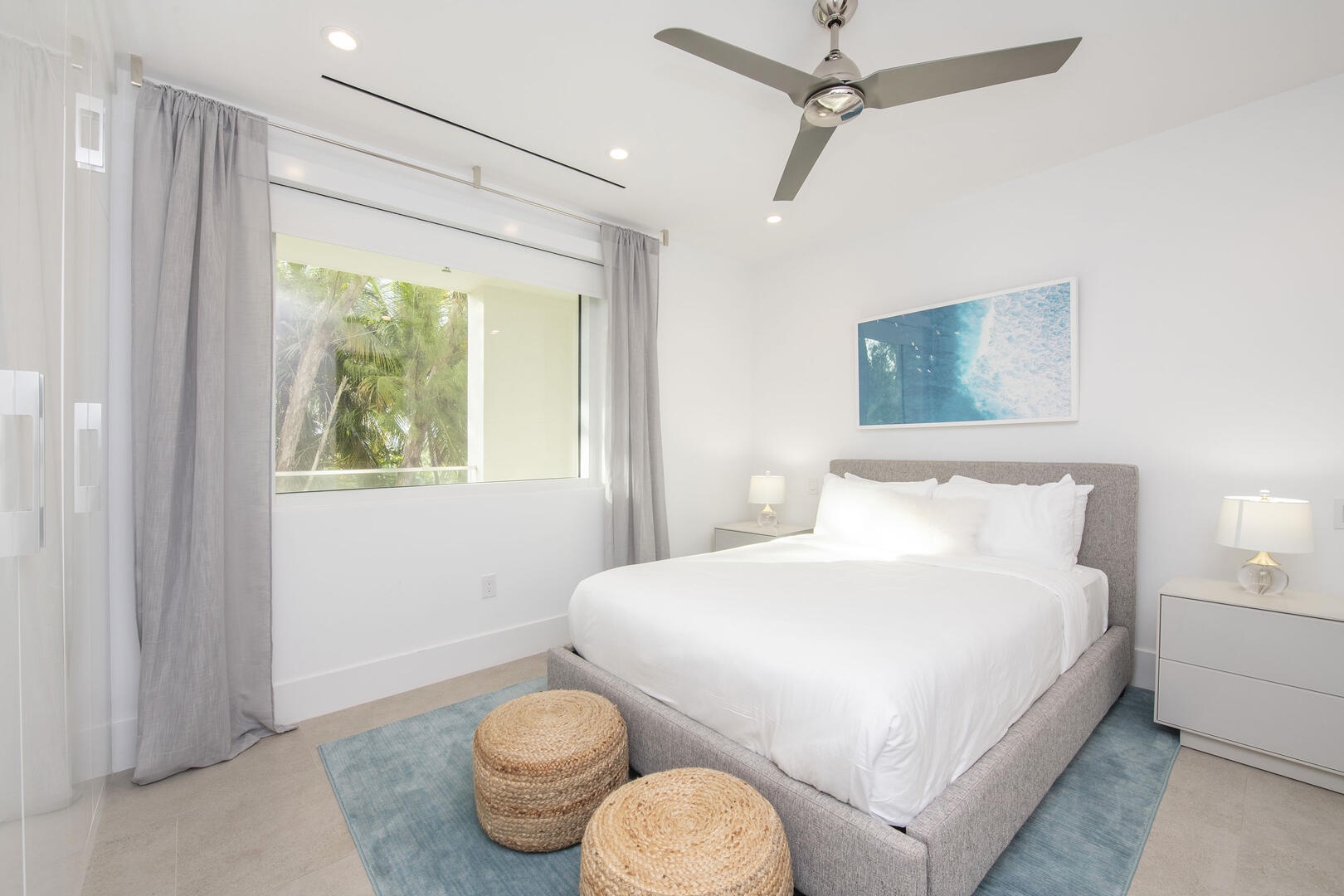 Guest Suite #2 with queen bed.