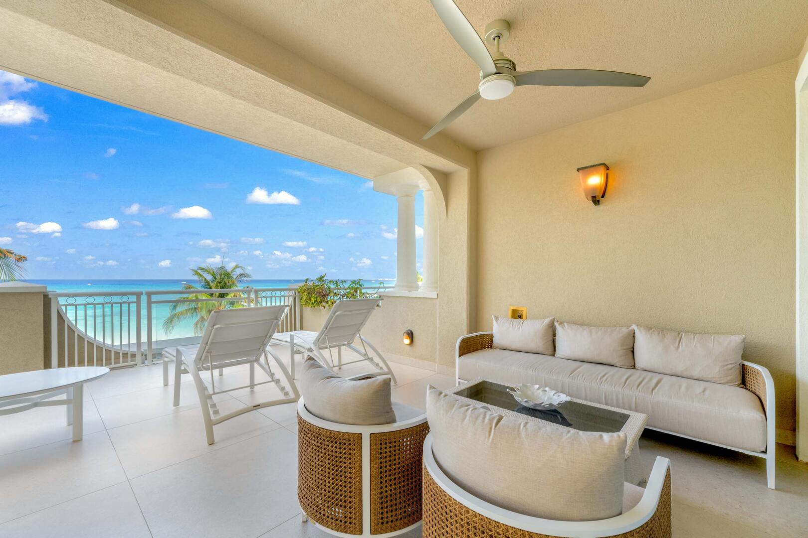 Primary suite balcony access