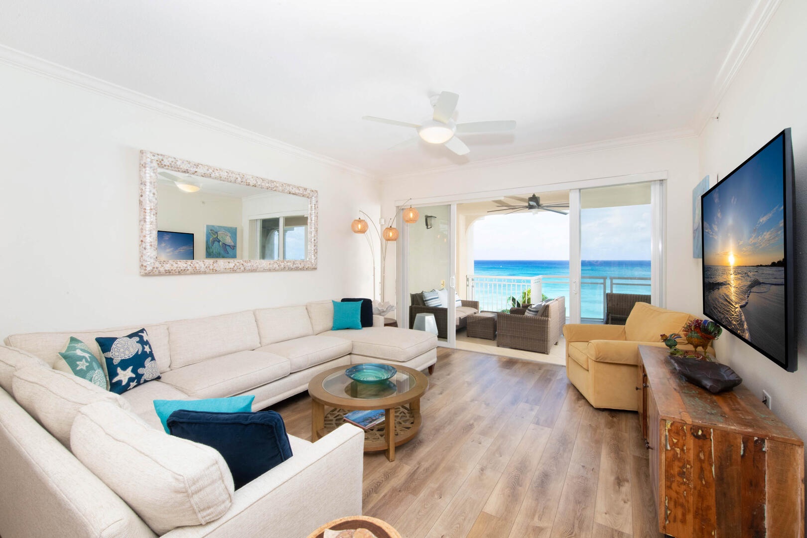 Living area with views that will leave you speechless.