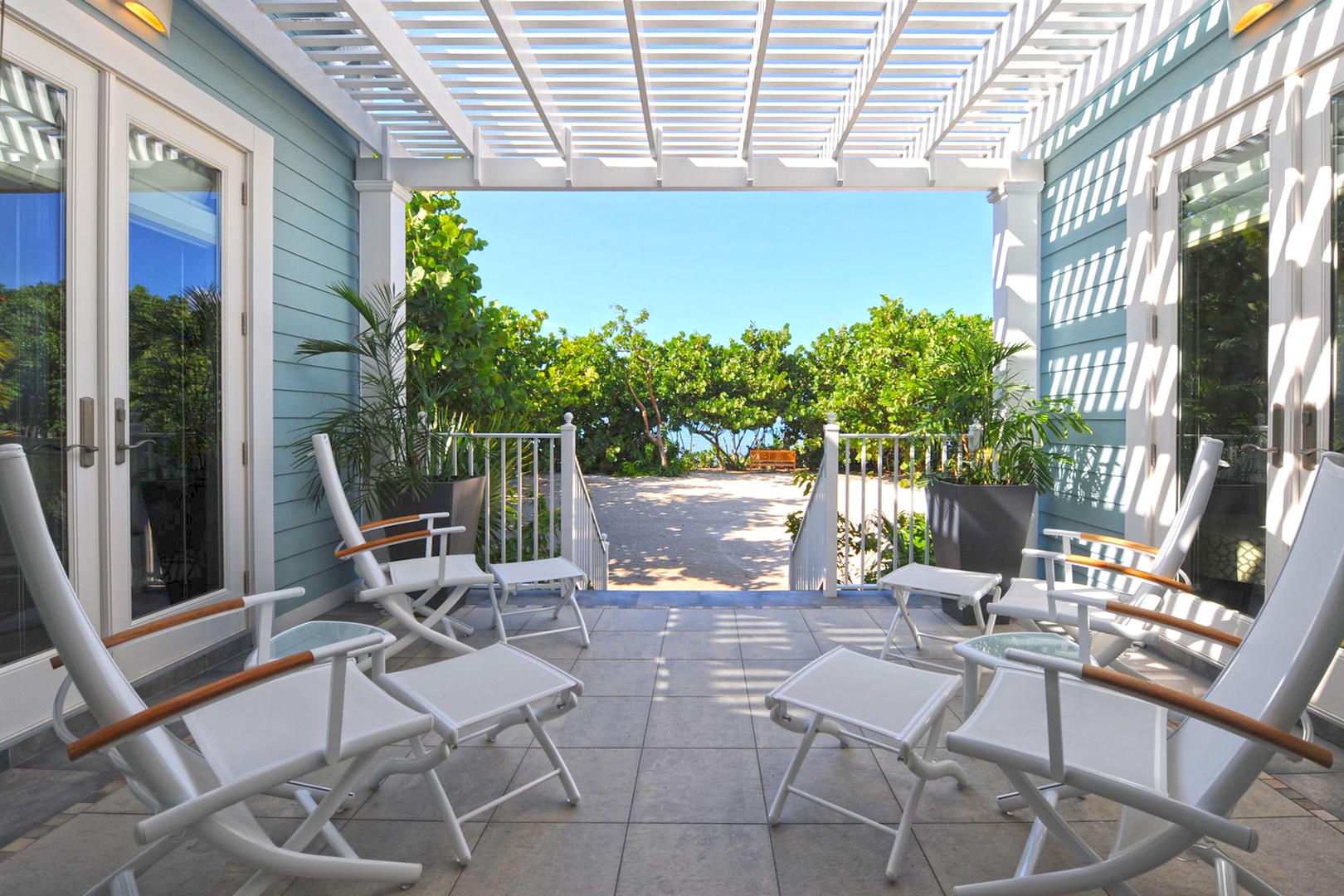 View from the cottage's porch.