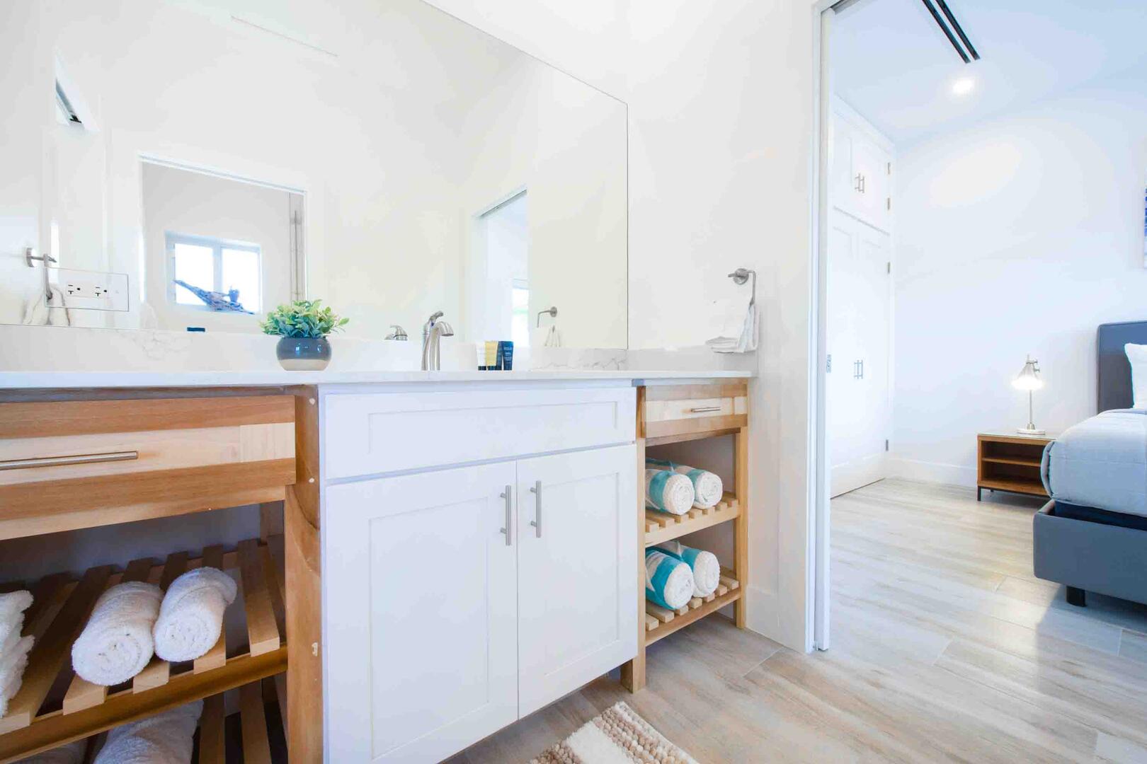 All bath and beach towels are provided throughout your stay.