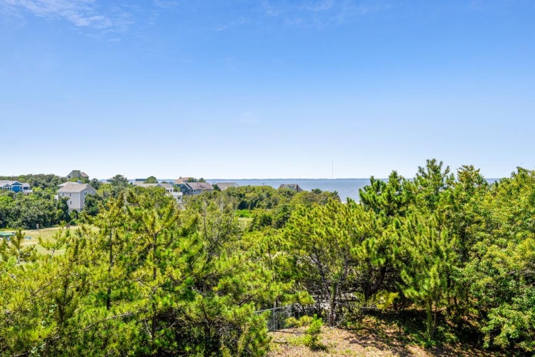 Elevated views showcase lush greenery and peaceful water vistas in the surrounding neighborhood area.