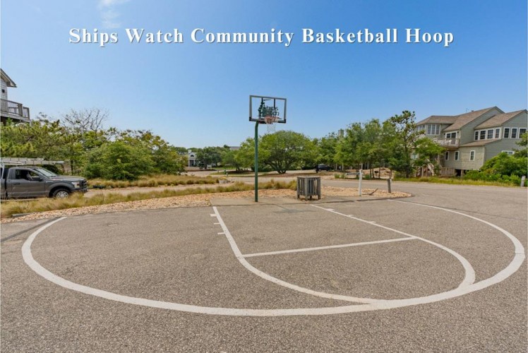 Challenge friends or neighbors to a friendly game on this community basketball court, perfectly situated in the Ships Watch neighborhood.
