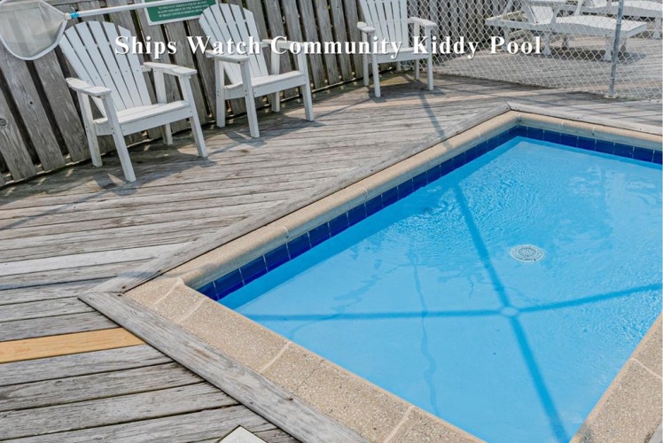 Splash in your own kiddy pool! This fun shallow space gives the little ones a perfect spot to play and cool off safely.