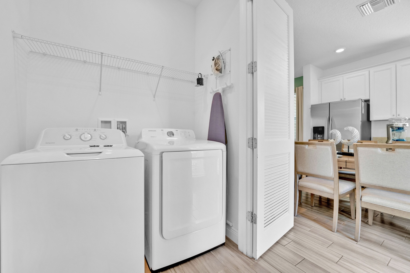 Laundry area