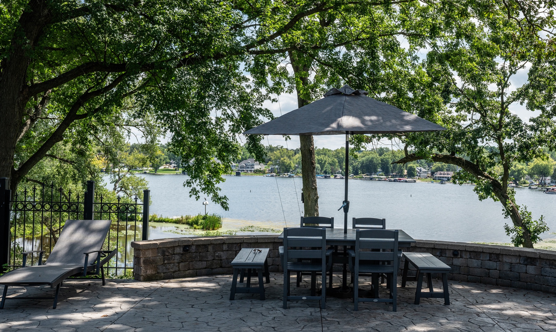 Soak in the lake views from the private pool deck!