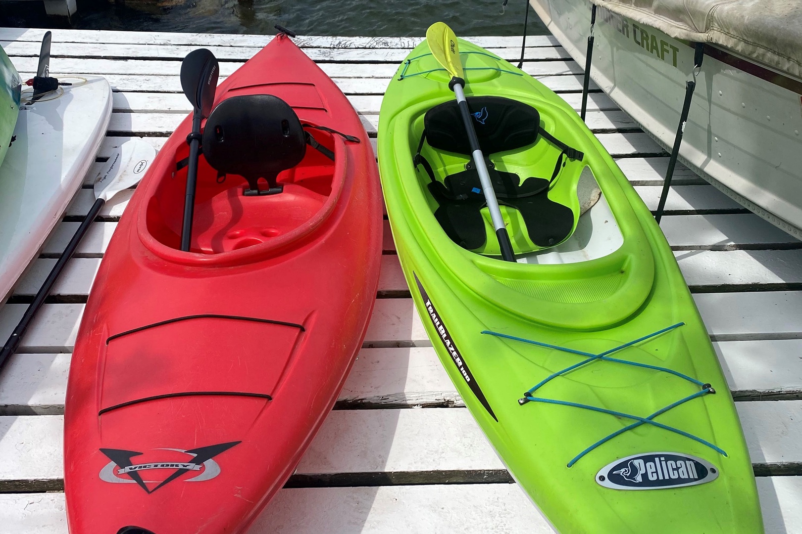 Kayaks are also accessible for use during your stay (waiver must be signed)