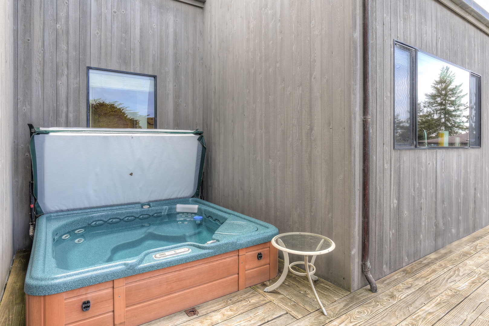 Relax and unwind in luxury with our private hot tub