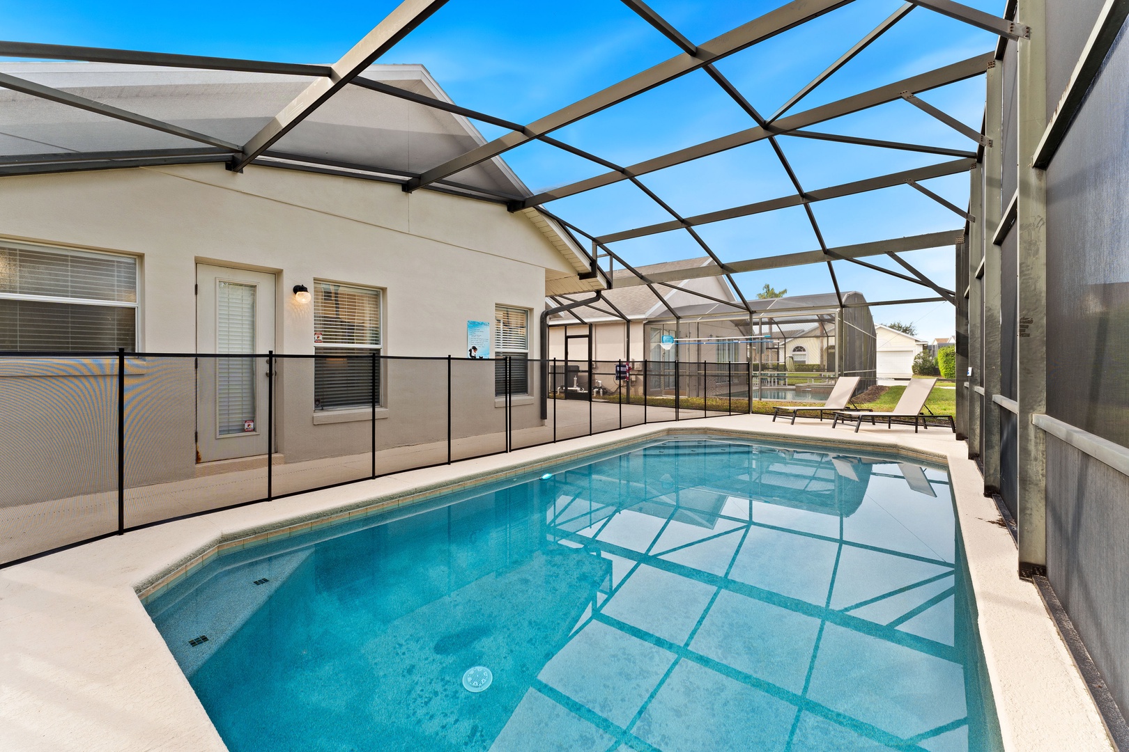 Lounge the day away or make a splash in your private pool!
