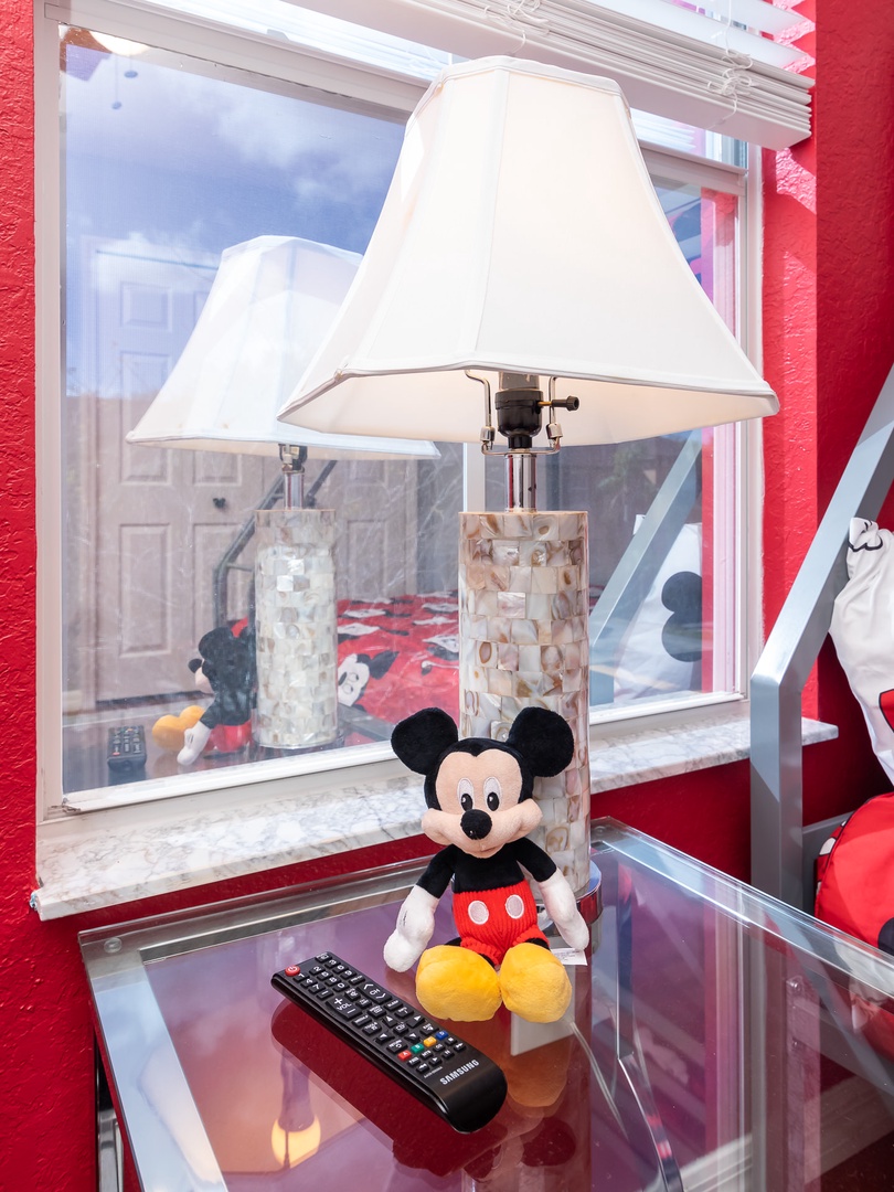 Mickey is with you in all rooms!