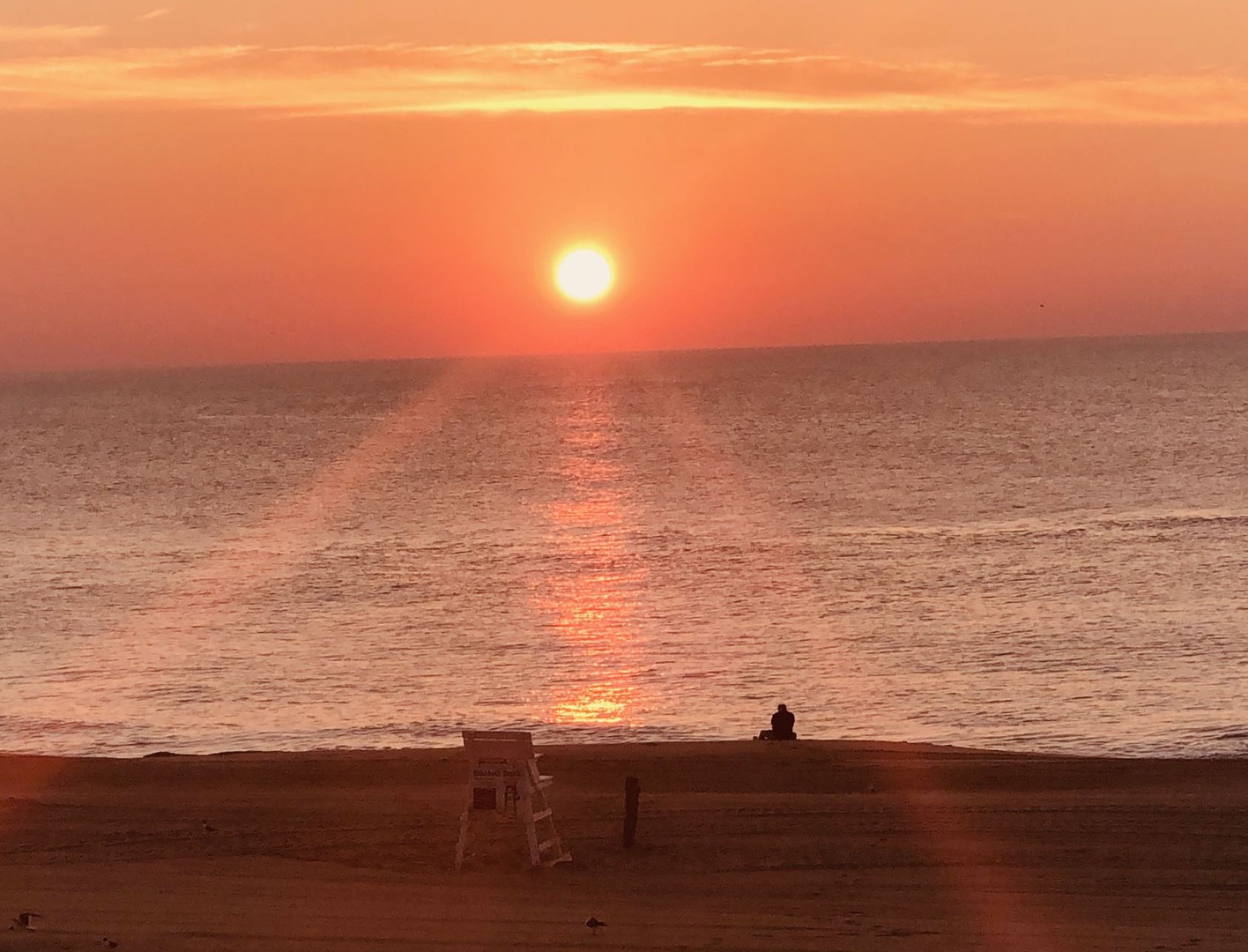 Rehoboth Beach sunset