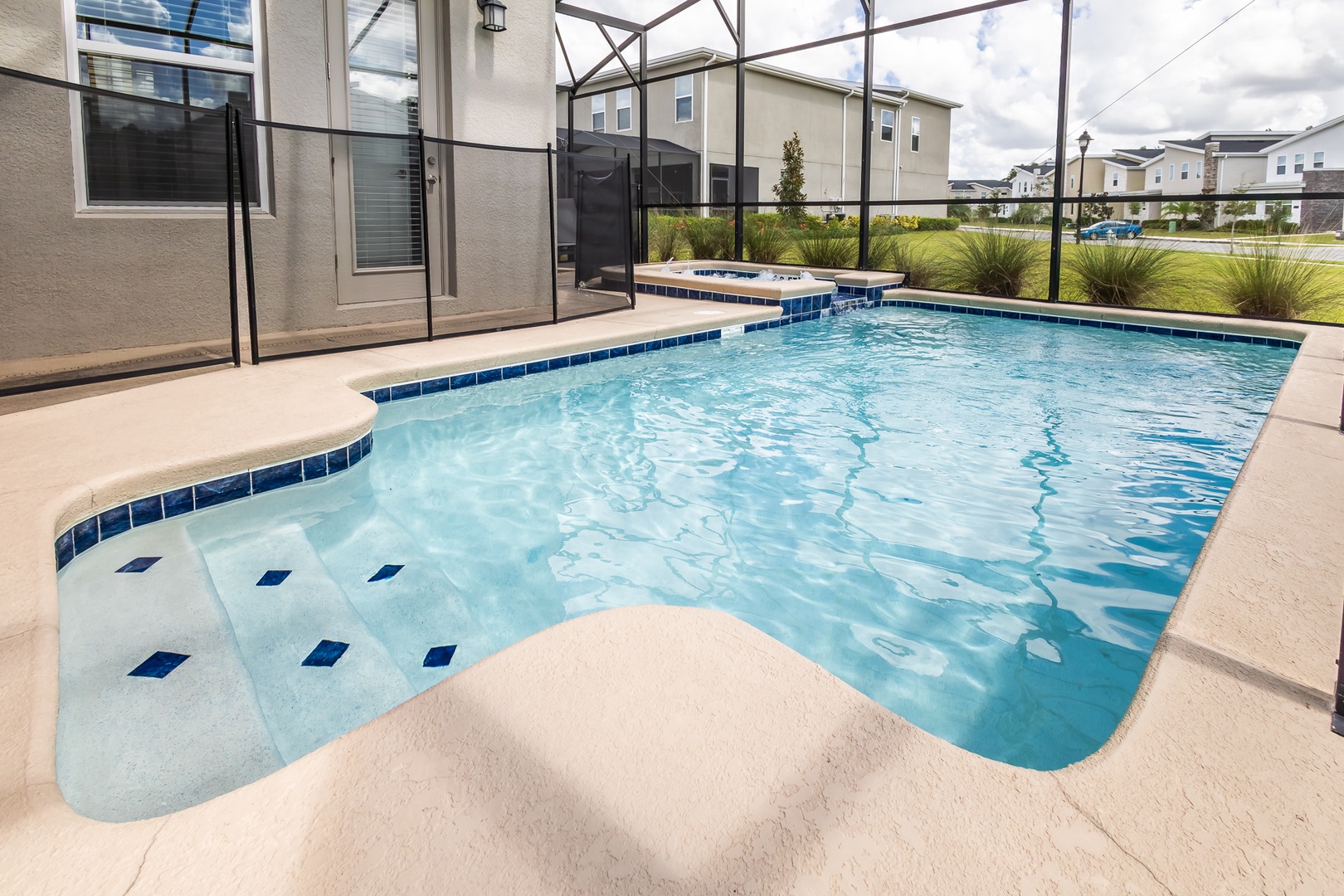 Make a splash in the private pool or lounge the day away under the lanai!