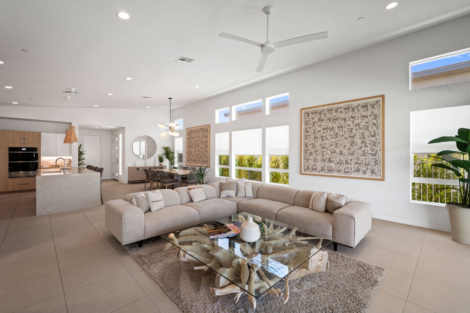 Ample seating for entertainment