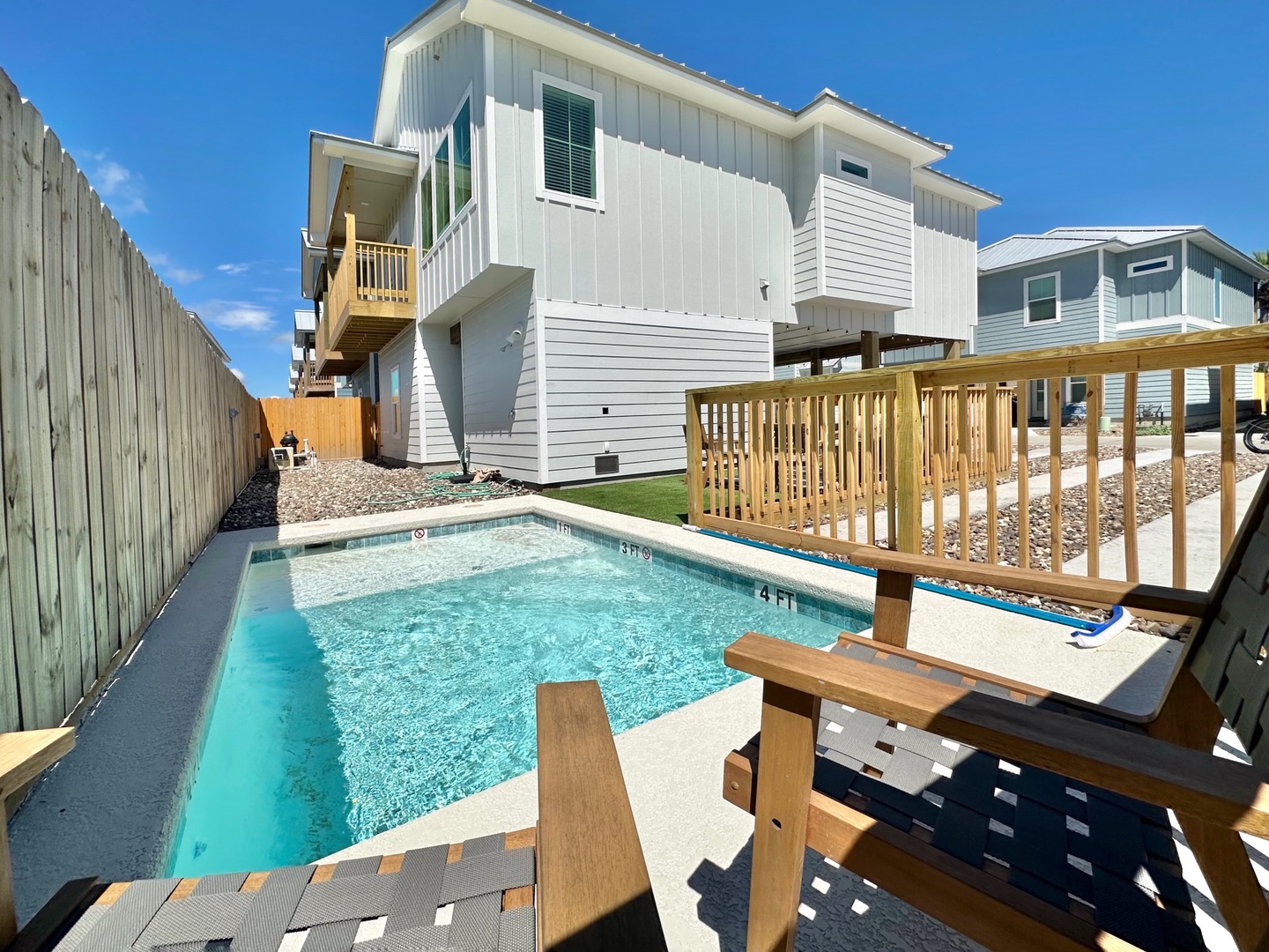 Lounge in the sunshine or make a splash in your own private pool!