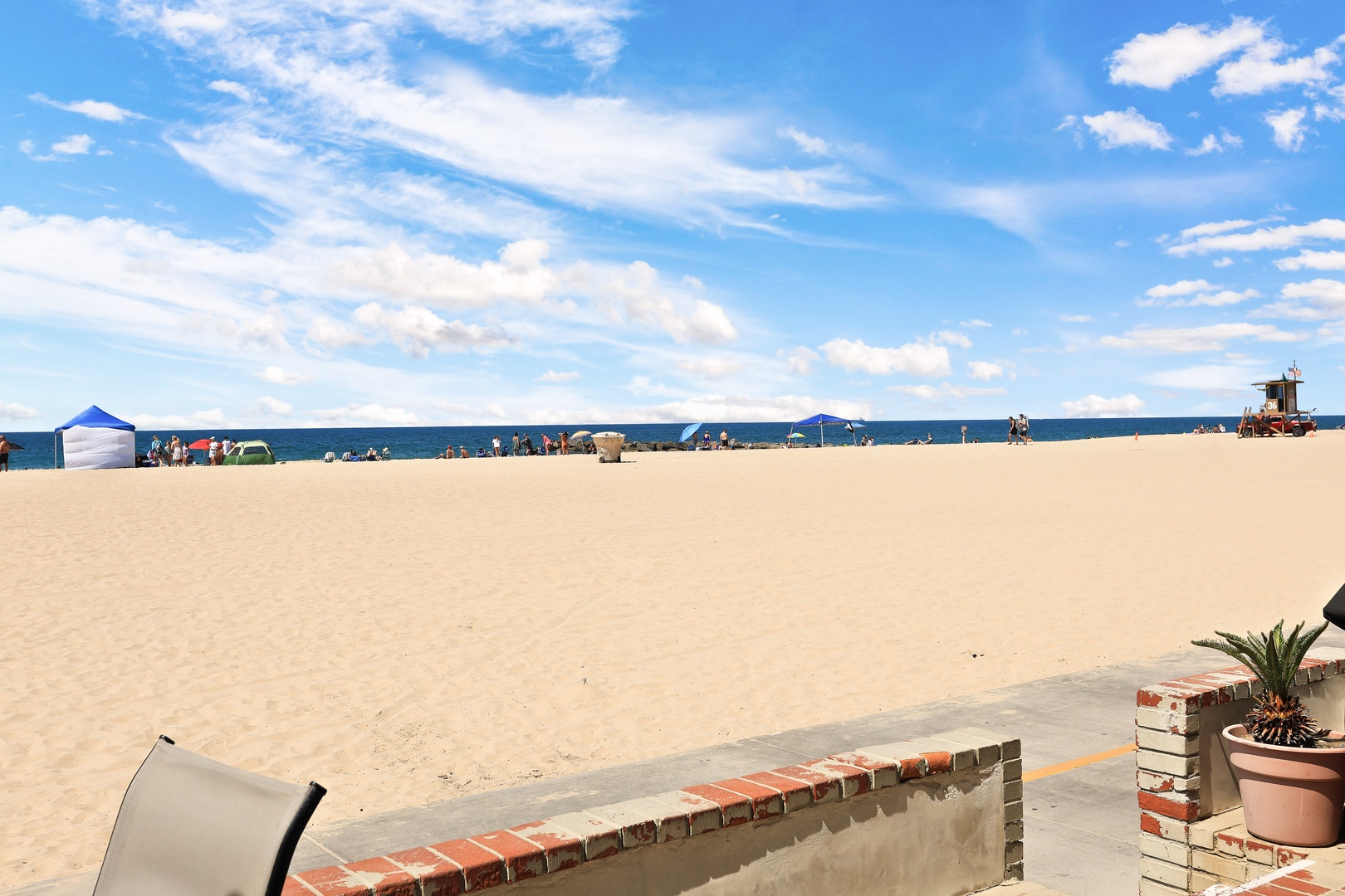 Lounge the day away seaside on the breezy patio