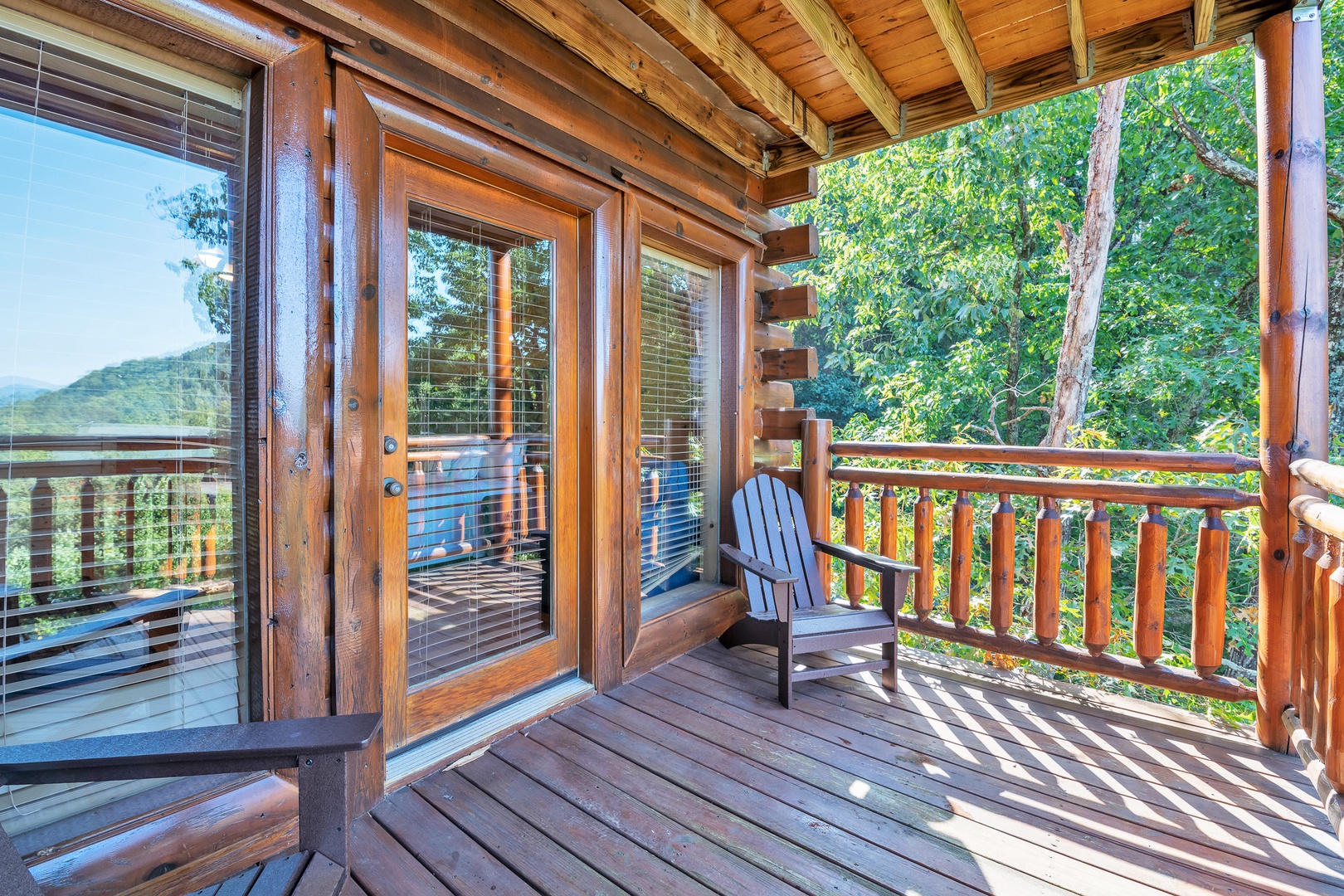 Take in the views & fresh air on the third bedroom’s balcony