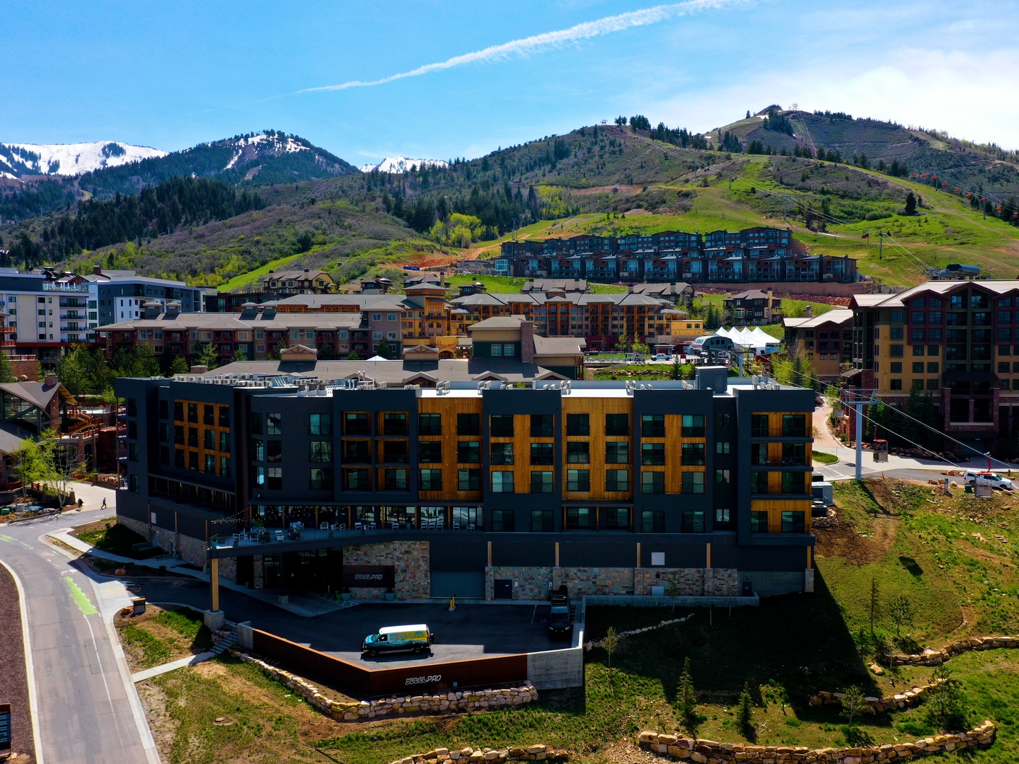 Yotelpad aerial view
