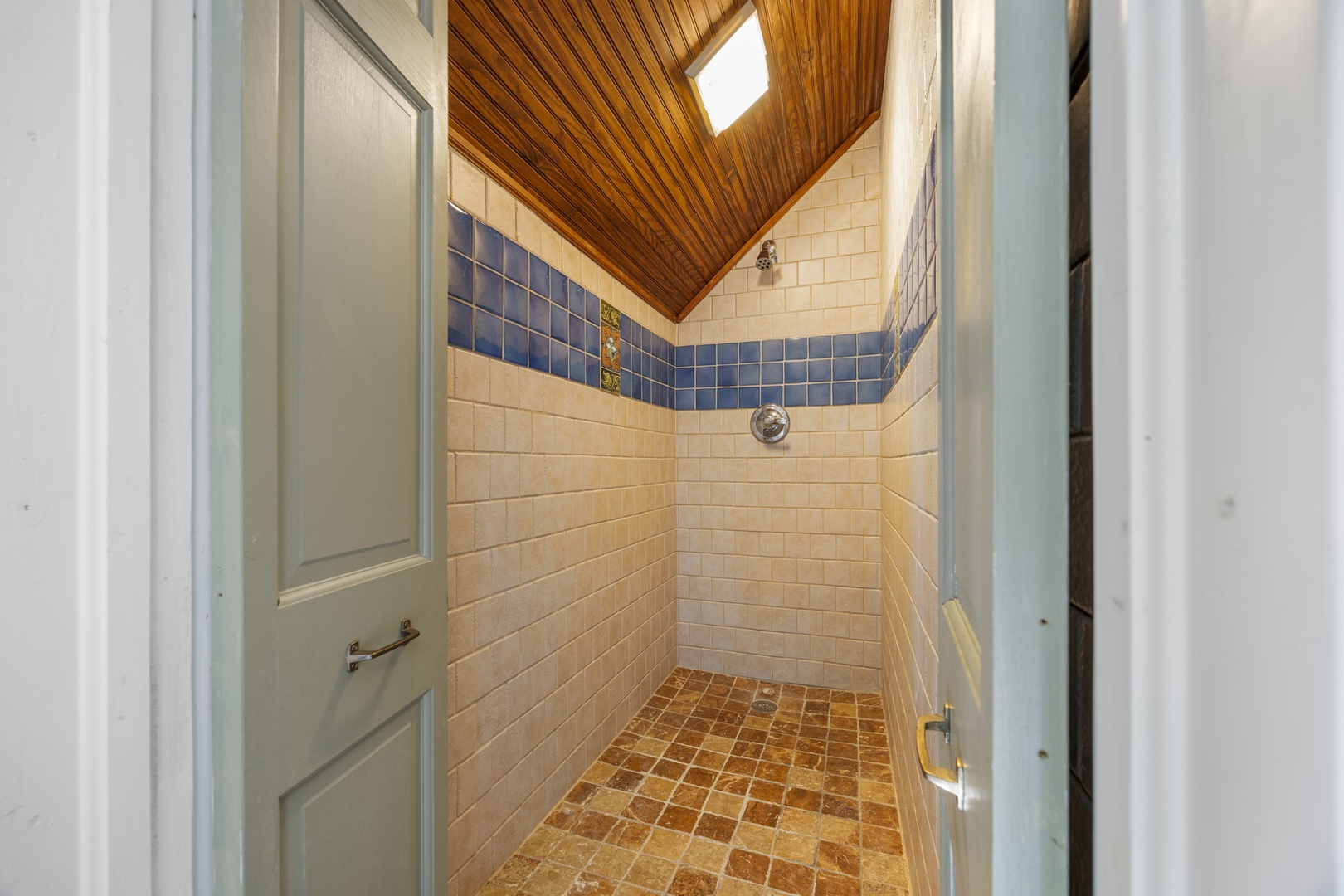 The upper level includes a water closet & spacious shower