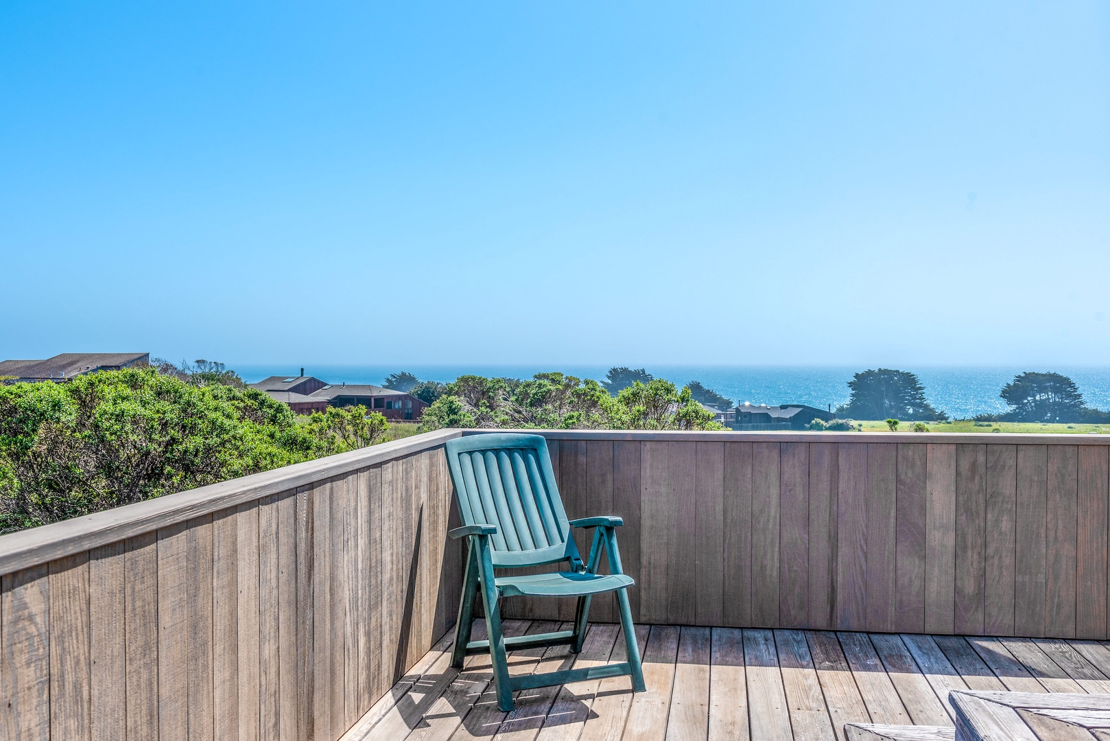 Sit out here with your morning coffee and enjoy the ocean view!