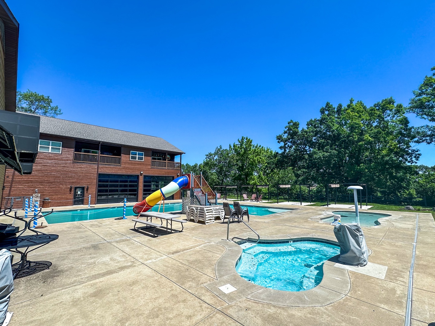 Outdoor Pool Area