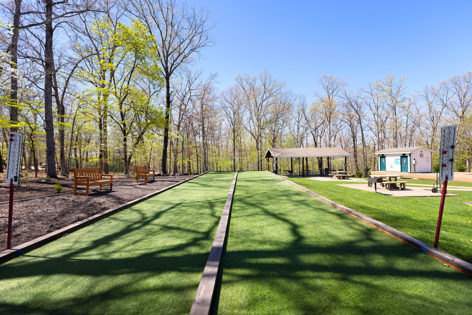 Enjoy an afternoon game of bocceball