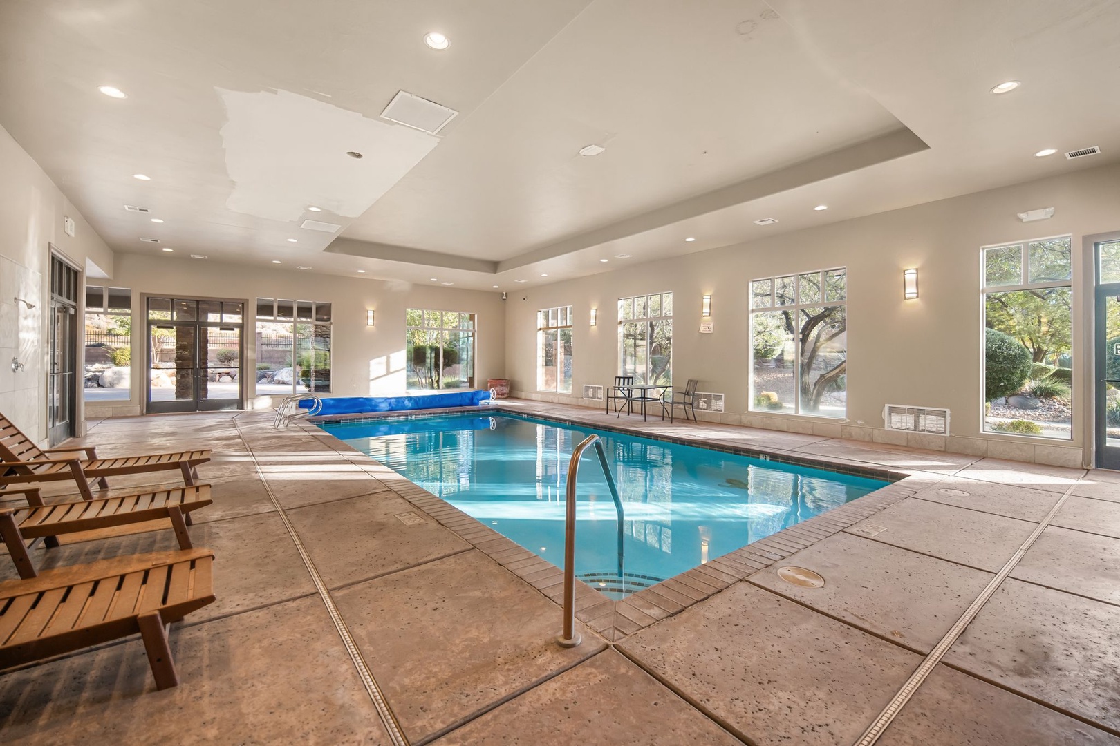 Indoor heated pool