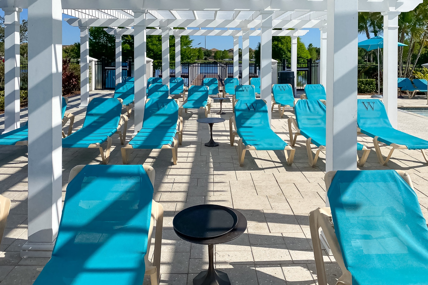 Resort  pool area