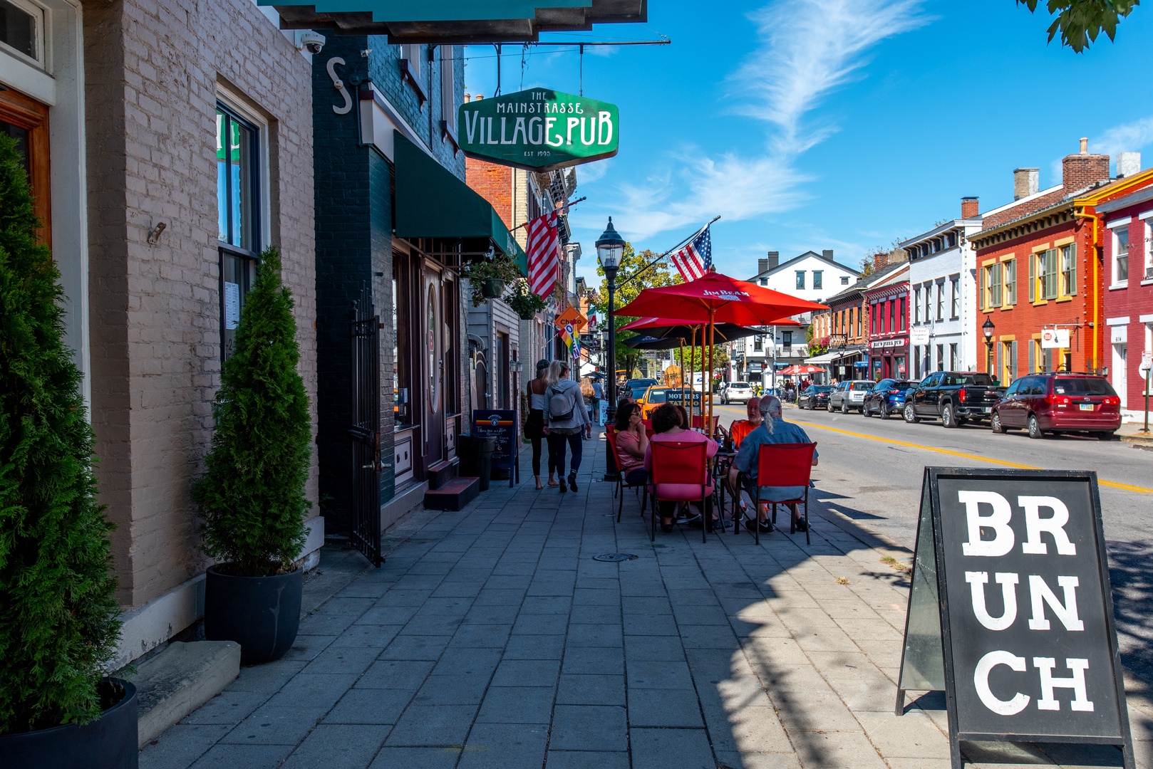 The Mainstrasse Area offers an endless variety of shopping and dining options