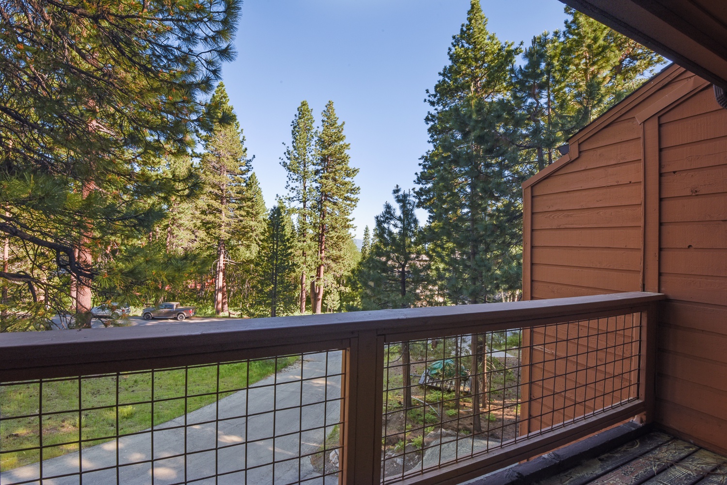 Take in the gorgeous nature views from both of this home’s balconies