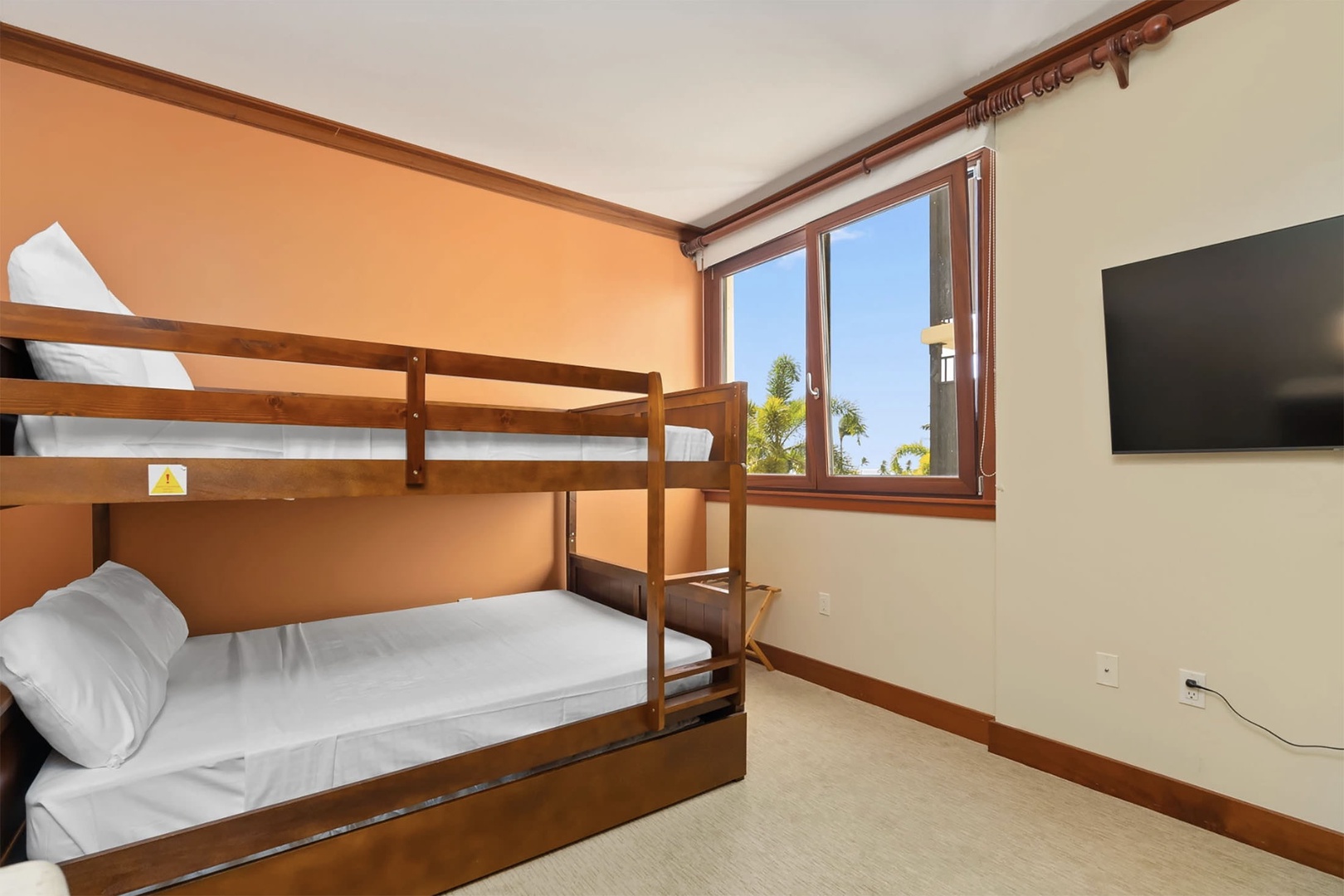 Bedroom 3 features a bunk bed