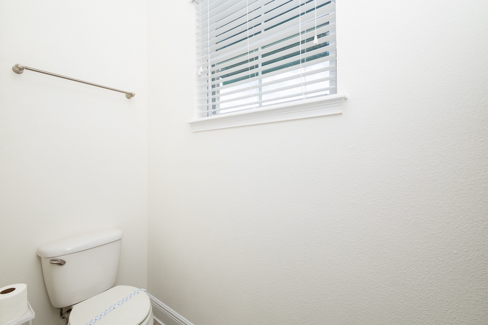 Powder room off kitchen