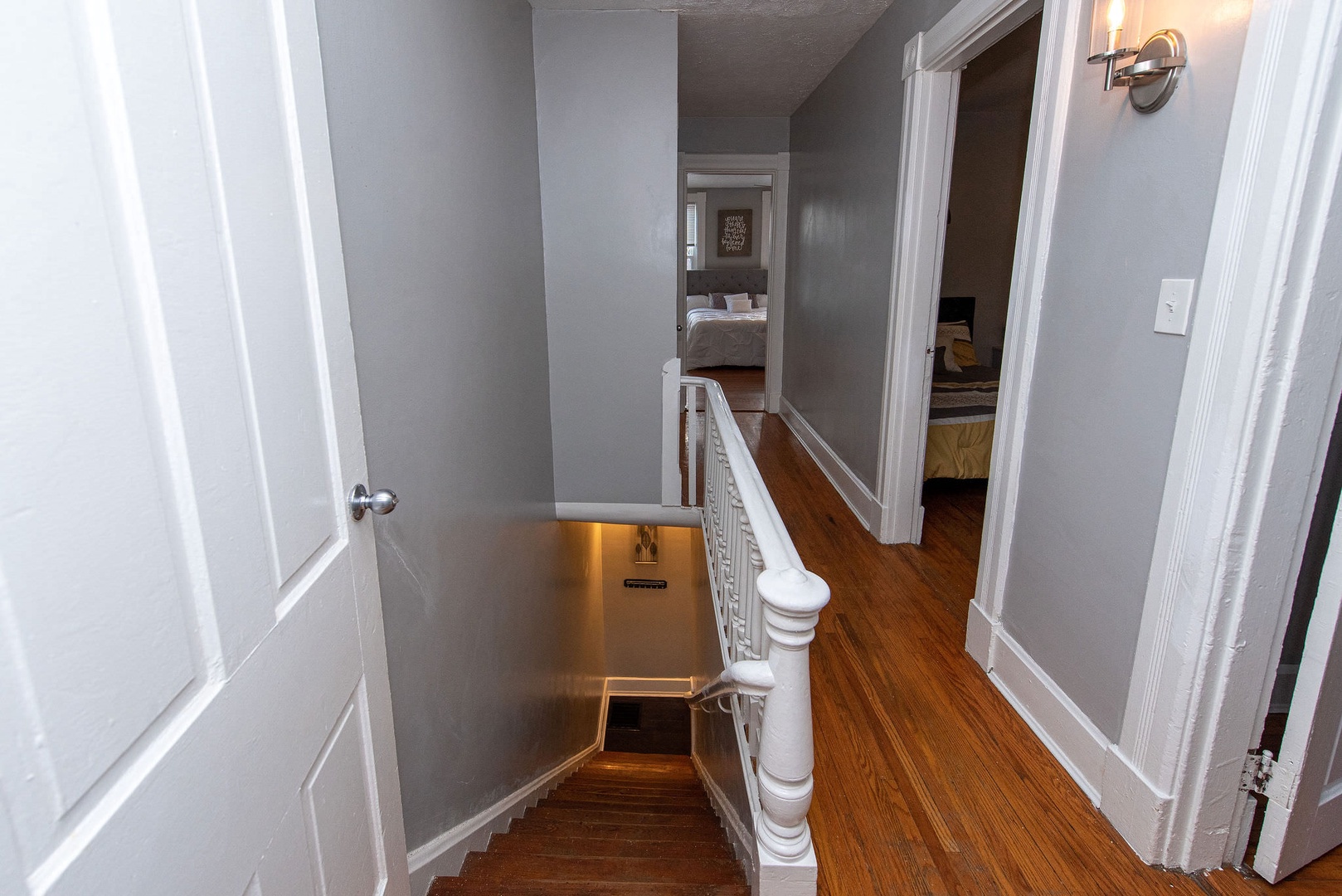 Suite 1 – Head upstairs to unwind in one of the three 2nd floor bedrooms